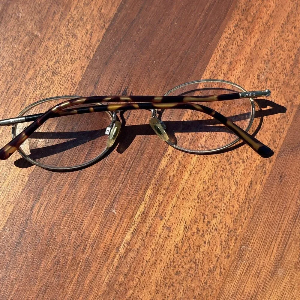 Polo Ralph Lauren Eyeglasses Frames Men’s Gold Tortoise PH 1121 9205 49-20-140